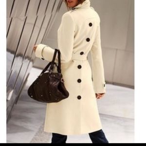 Victoria's secret wool blend trench coat sz small sz 6